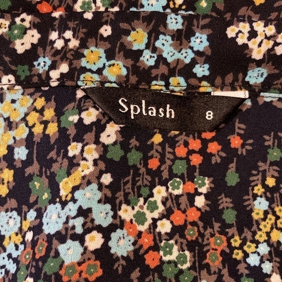 Splash floral blouse - Picture 5 of 5